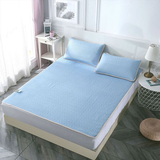 여름 쿨 이불 침대 매트 패드 시트 대자리 토퍼 커버