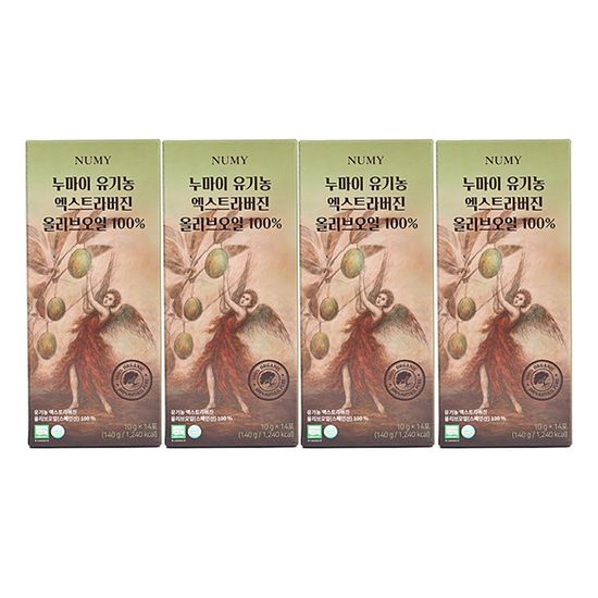 누마이 유기농 올리브오일 (140g)(10g x 14포) 