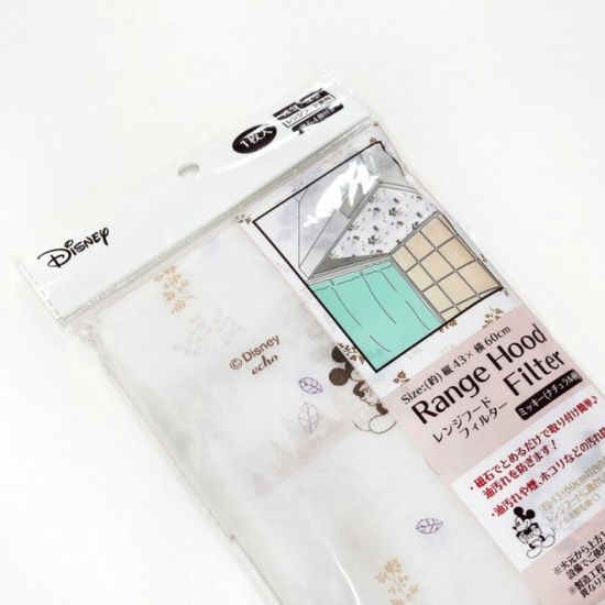 미키마우스 주방 가스 렌지 후드 필터 커버 자석포함