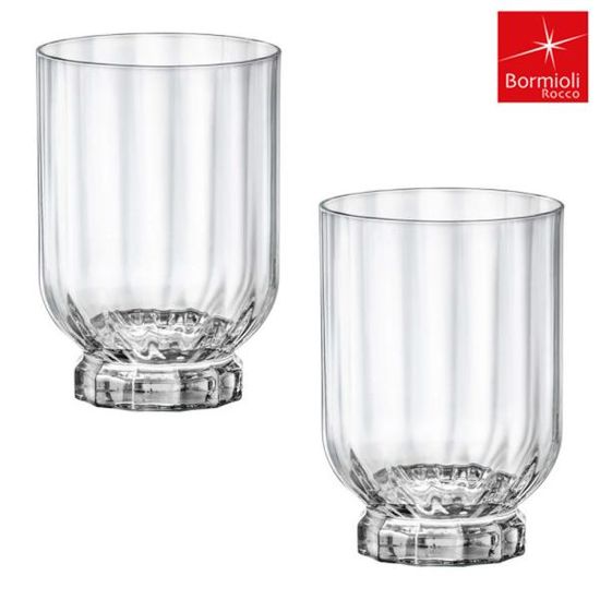 보르미올리 유리잔 375ml 2P 카페 온더락 음료 물컵