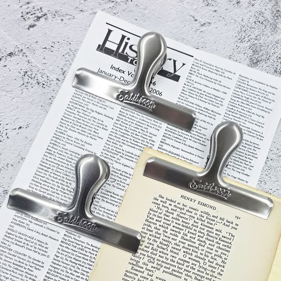 [덜튼] 빈티지 철제 클립 집게 3P 세트 대형