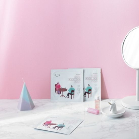 초극세사 시트의 유산균 마스크팩  브라이트닝편