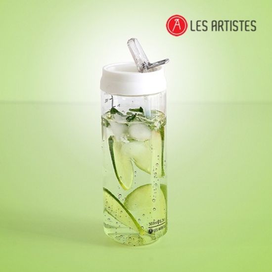 프랑스 레자티스트 클리어 캔잇 트라이탄 빨대텀블러