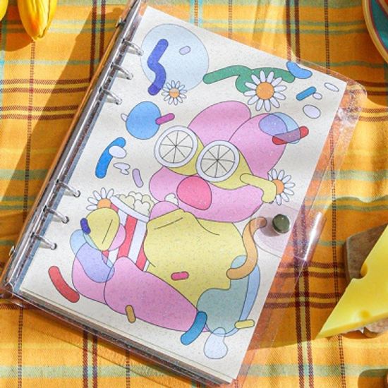 (만년형) 릴리 6공 다이어리