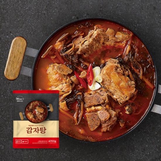 미미의밥상 대용량 감자탕 4.7kg+라면사리