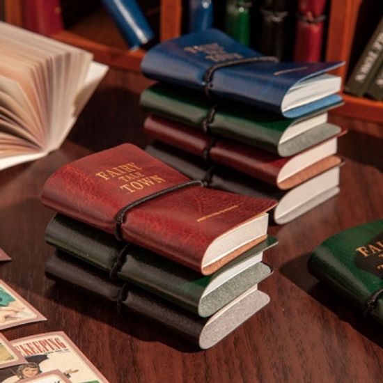 레트로 빈티지 동화마을 시리즈 메시지 메모 수첩 