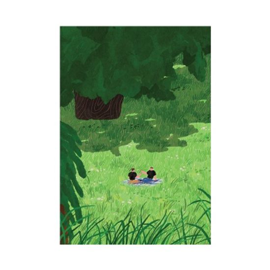 여름,초록 (Art Print) / 일러스트 액자