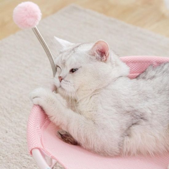 데롱데롱 통풍 그물망 강아지 고양이 쿨해먹 2color
