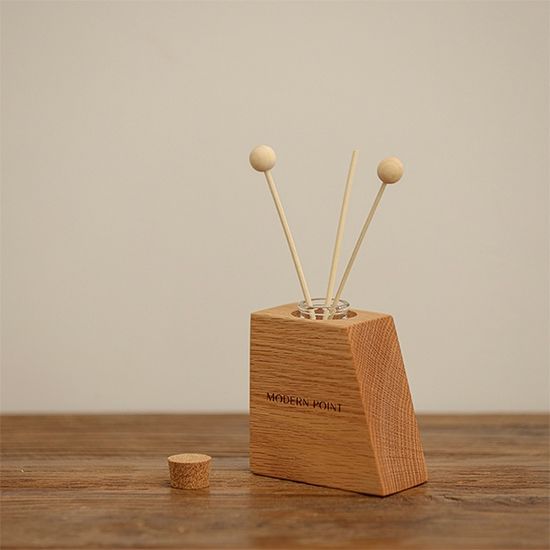 모던포인트 원목 각인 디퓨저 100ml
