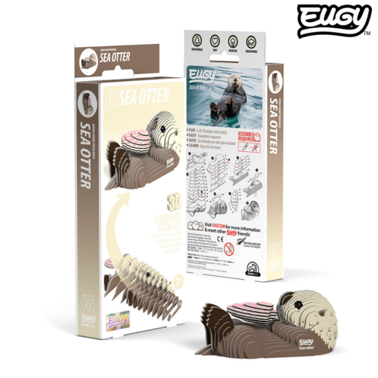 Eugy 유기퍼즐 Sea Otter 해달 060