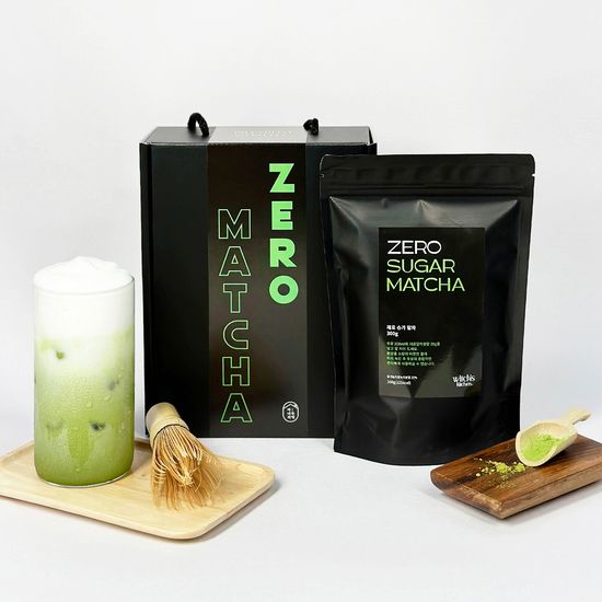마녀의부엌 말차 300g 선물세트 국내산 보성 말차 