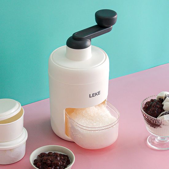 리케 폴리 빙수기 가정용 수동 팥빙수기계