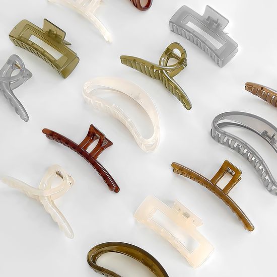 [4TYPE] 클래식 헤어 집게핀 4개세트