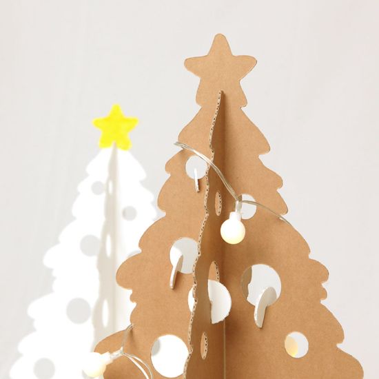 크리스마스 종이 트리 루돌프 세트 연말 선물 소품