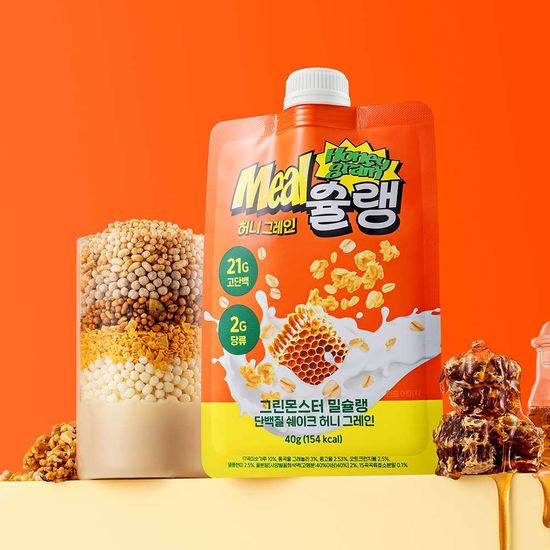 [그린몬스터] 밀슐랭 단백질 쉐이크 40g X 5개
