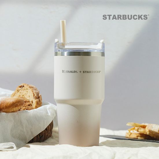 스탠리x스타벅스 DT2.0켄처 투톤브라운 텀블러 591ml