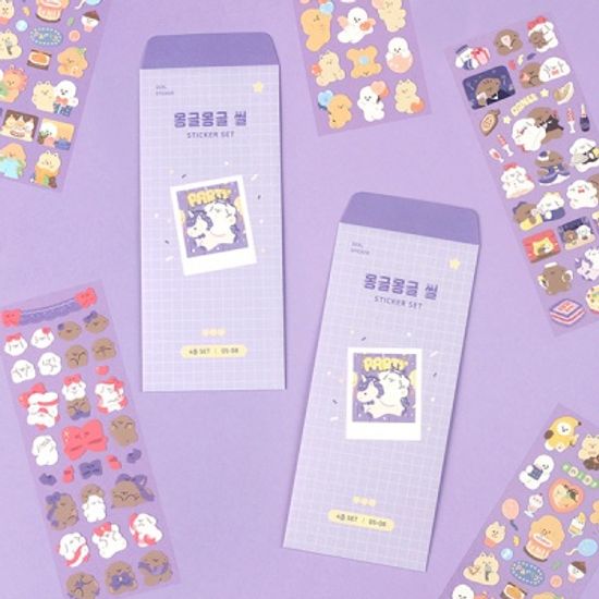 몽글몽글 리무버 씰 4종 세트 (05-08)