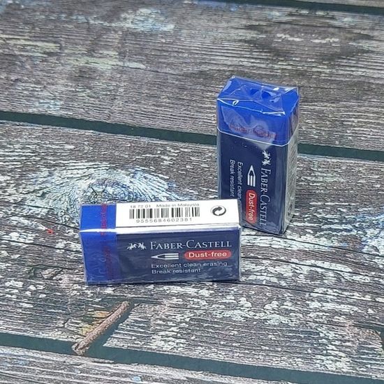 파버카스텔 더스트프리 지우개-01 블루(중 24개입)
