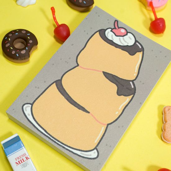 [몽스쮸] 달콤푸딩 떡메모지