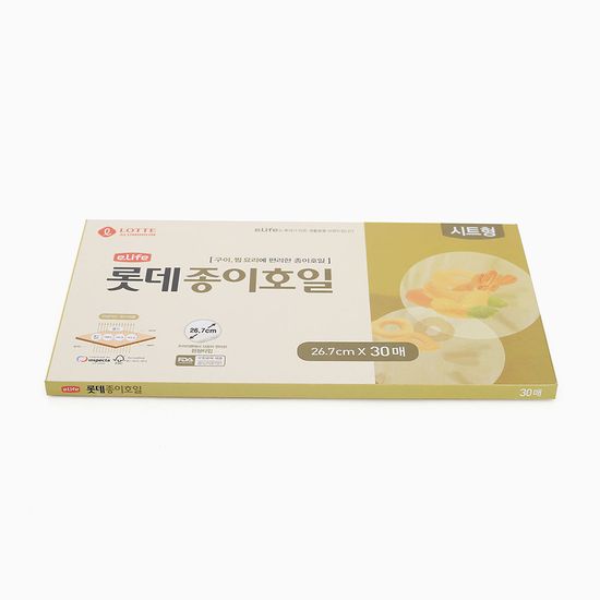 [쿠킹홈] 이라이프 시트형 종이호일 30매입(26.7cm)