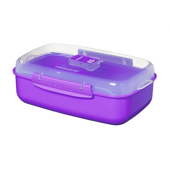 [시스테마] 투고 직사각 전자레인지용기 1.25L (3colo
