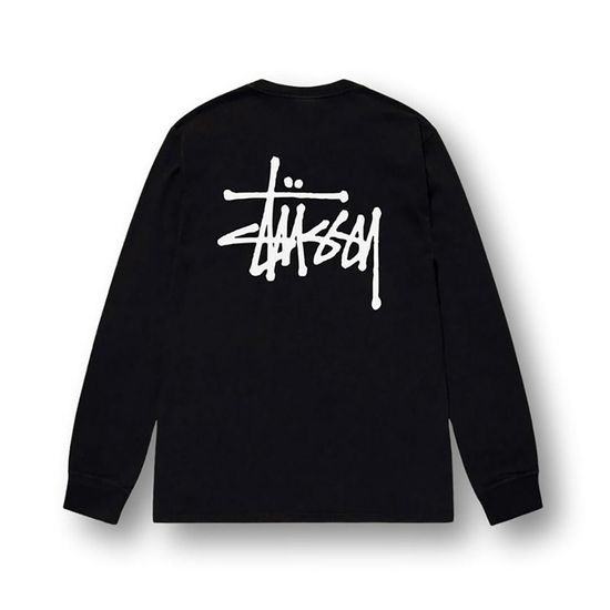 스투시 베이직 롱슬리브 긴팔티셔츠