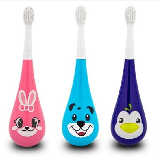 Link 유아/어린이 오뚝이 캐릭터칫솔 Roly Poly-토끼