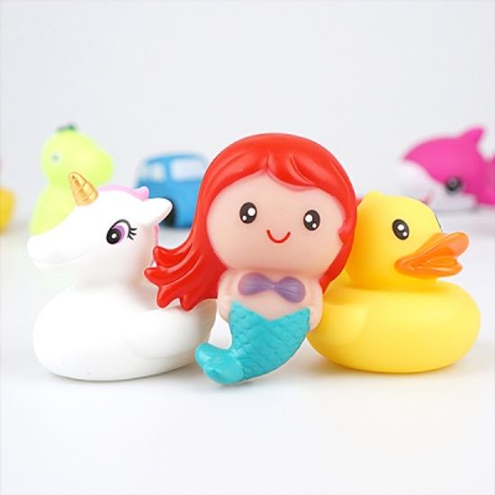 반짝반짝 LED 목욕놀이 친구들 3개세트 4종 장난감