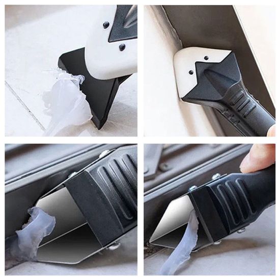 초간편! 실리콘 보수 작업 끌개 + 마감패드 5종 세트