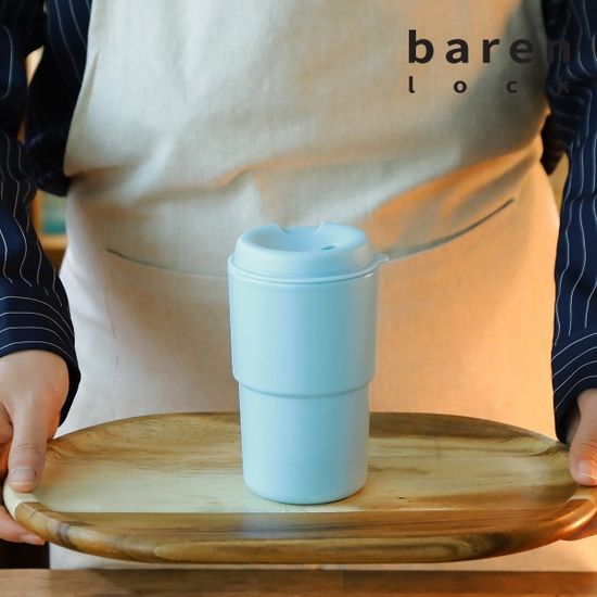 바른락 콜릭 더블 월 텀블러 350ml (무인쇄-블루)