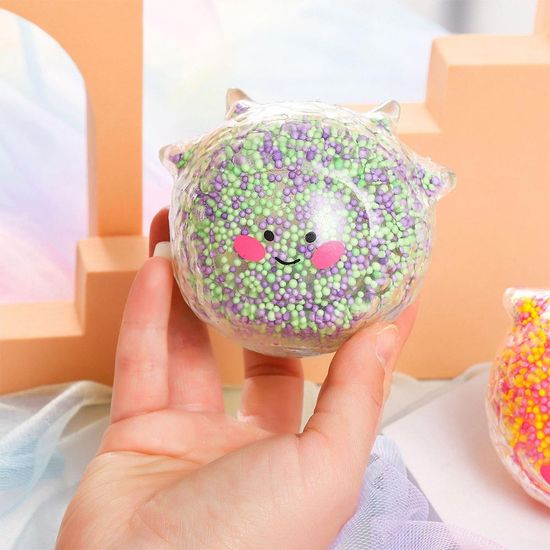 LED 쫀득 캐릭터 볼 말랑이 주물럭 스퀴시 츄잉껌볼