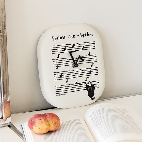 Brunch Brother 도자기 벽시계