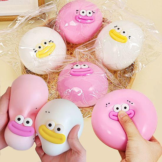 대왕 빵 말랑이 구름빵 실리콘 말랑이 스트레스볼