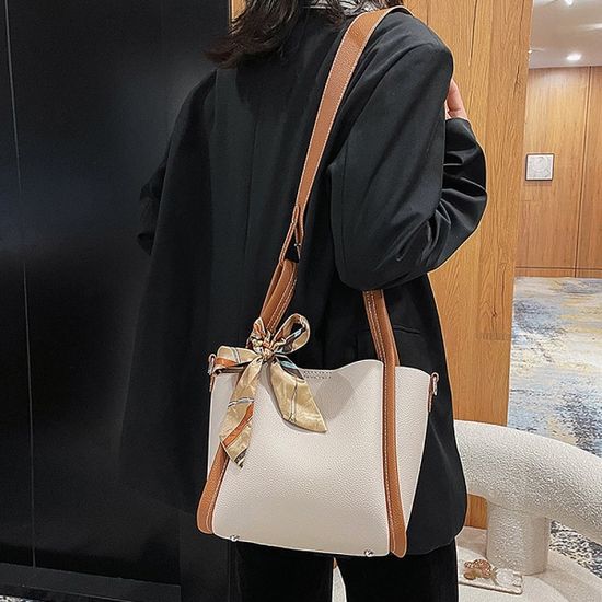 DIY 손바느질 가죽가방 키트(버킷백) (베이지)