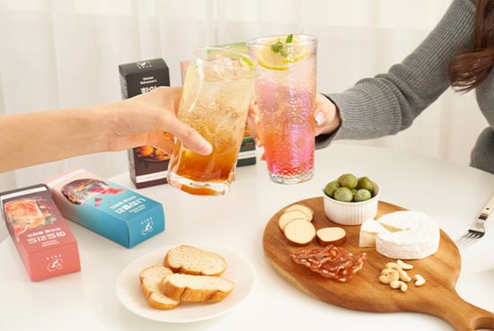 무알콜 칵테일 홈파티 이블 하이볼 샘플러 1box(5포)