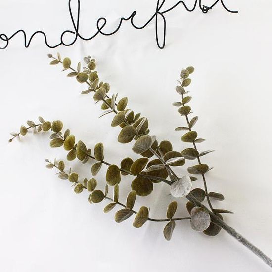 이너스 조화 빈티지 유칼립투스(대) 2P