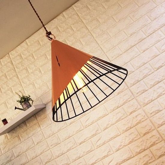 폴넷 펜던트등-핑크골드(LED겸용)