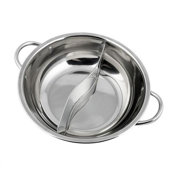 샤브샤브 반반 나눔냄비(28cm) 인덕션 가능(W5045D5)