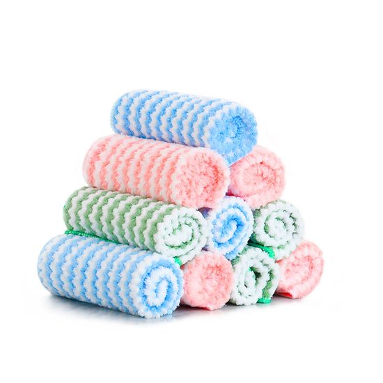 집이다 요술 극세사 벨벳 양면 행주 30x30 10P 혼합