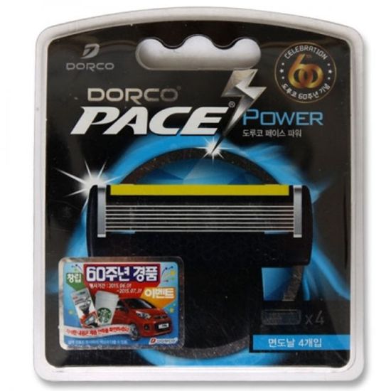 도루코 페이스 파워 7중날 면도날 4입(WC6E8AC)