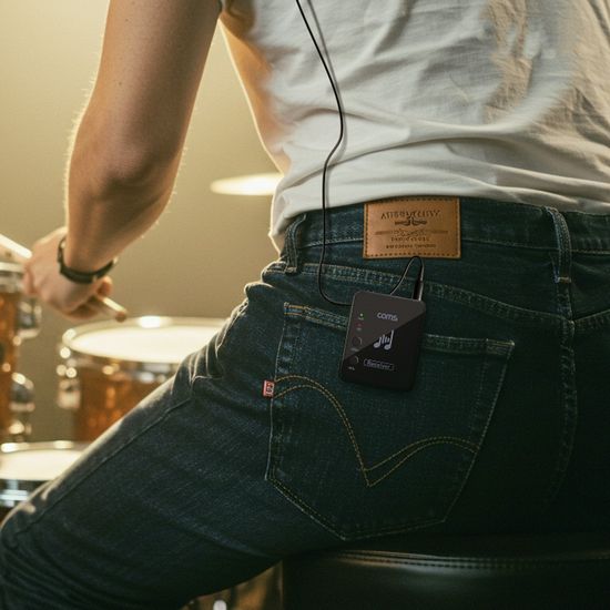 휴대용 무선 오디오 송수신기 2.4GHz 방식 LJA361D