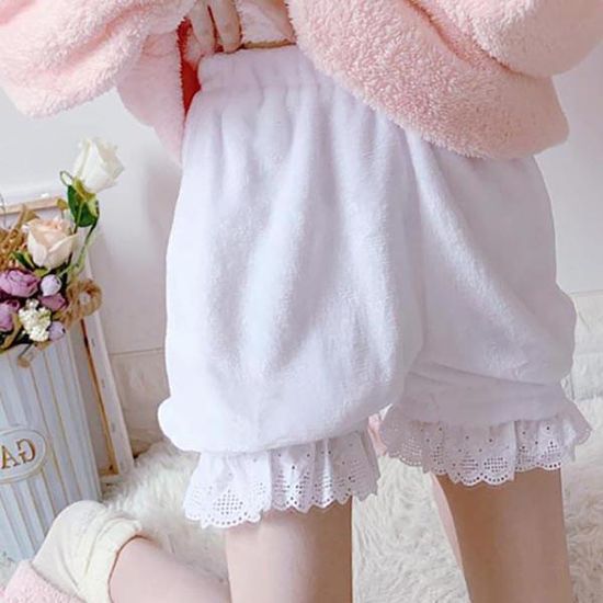 파베르 기모재질 수면 반바지 잠옷 파자마