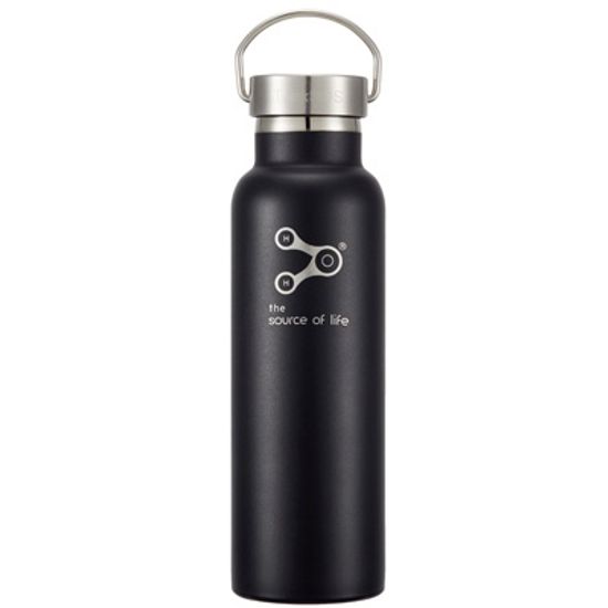 스텐레스 보온보냉 컬러물병  Black 600ml BL600 BL600