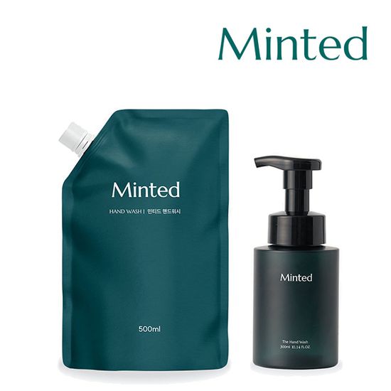 민티드 퍼퓸 핸드워시 리필형 1개 + 공병 1개
