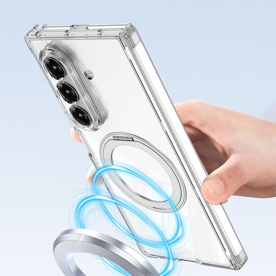 갤럭시z폴드7 마그네틱 힌지 맥세이프 링 투명 케이스