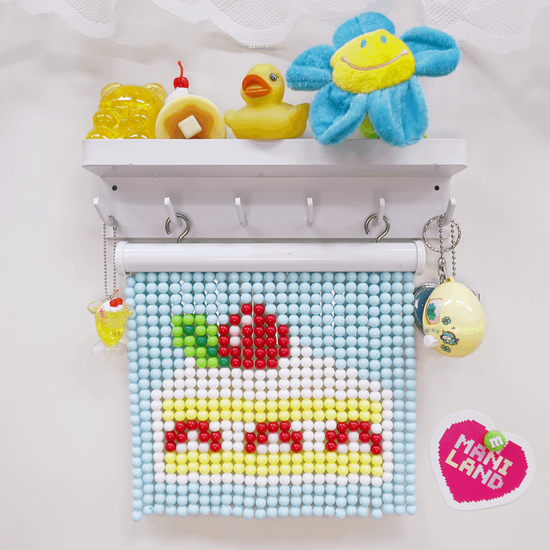 [마니랜드] 조각 케이크 비즈발 만들기 DIY 키트