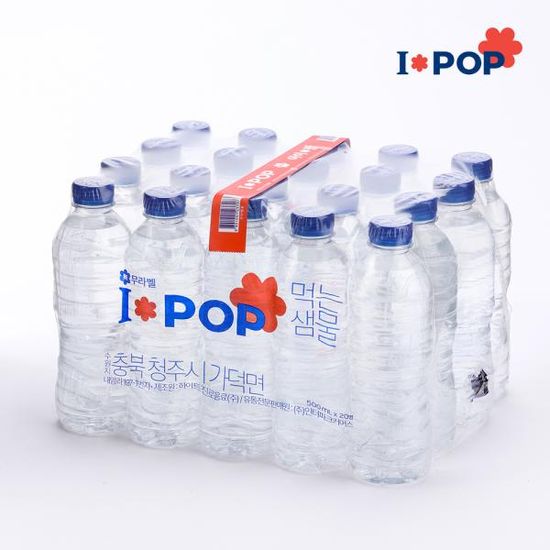 아이팝 먹는샘물 생수 500ml x 20pet