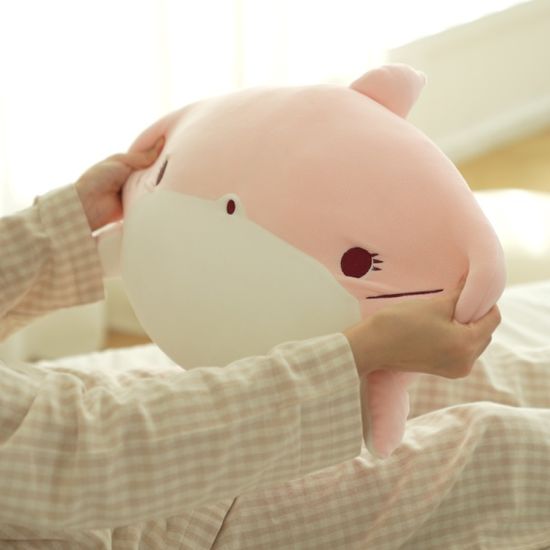 아르셰 심쿵샤크 캐릭터 모찌쿠션 꿀잠 애착인형