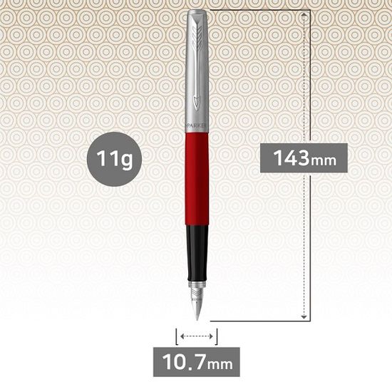 파카 조터 오리지널 만년필 F 레드 8722