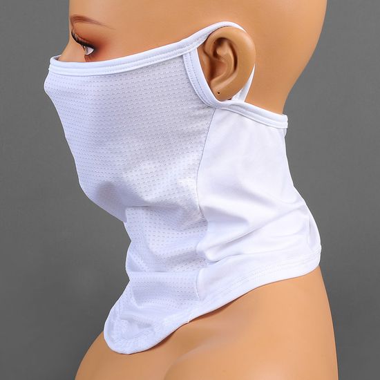 [젠웨어] 윈드 메쉬 귀걸이형 멀티스카프(화이트)